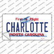 Charlotte North Carolina Novelty Sticker Decal