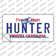 Hunter North Carolina Novelty Sticker Decal