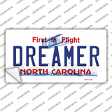 Dreamer North Carolina Novelty Sticker Decal