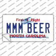 MMM Beer North Carolina Novelty Sticker Decal