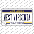 West Virginia Novelty Sticker Decal
