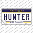 Hunter West Virginia Novelty Sticker Decal