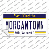 Morgantown West Virginia Novelty Sticker Decal
