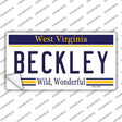 Beckley West Virginia Novelty Sticker Decal