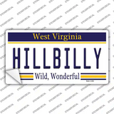 Hillbilly West Virginia Novelty Sticker Decal