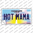 Hot Mama Mississippi Novelty Sticker Decal