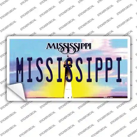Mississippi Novelty Sticker Decal