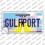 Gulfport Mississippi Novelty Sticker Decal