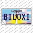 Biloxi Mississippi Novelty Sticker Decal