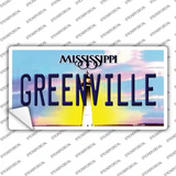 Greenville Mississippi Novelty Sticker Decal