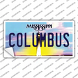 Columbus Mississippi Novelty Sticker Decal