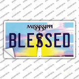 Blessed Mississippi Novelty Sticker Decal