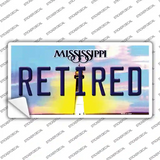 Retired Mississippi Novelty Sticker Decal