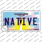 Native Mississippi Novelty Sticker Decal