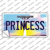 Princess Mississippi Novelty Sticker Decal
