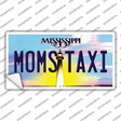 Moms Taxi Mississippi Novelty Sticker Decal