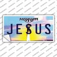 Jesus Mississippi Novelty Sticker Decal