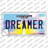 Dreamer Mississippi Novelty Sticker Decal