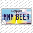 MMM Beer Mississippi Novelty Sticker Decal