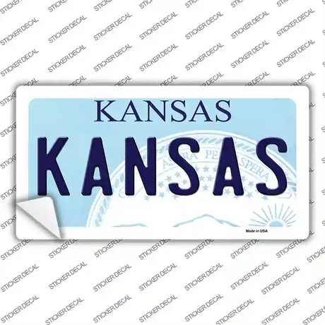 Kansas Novelty Sticker Decal