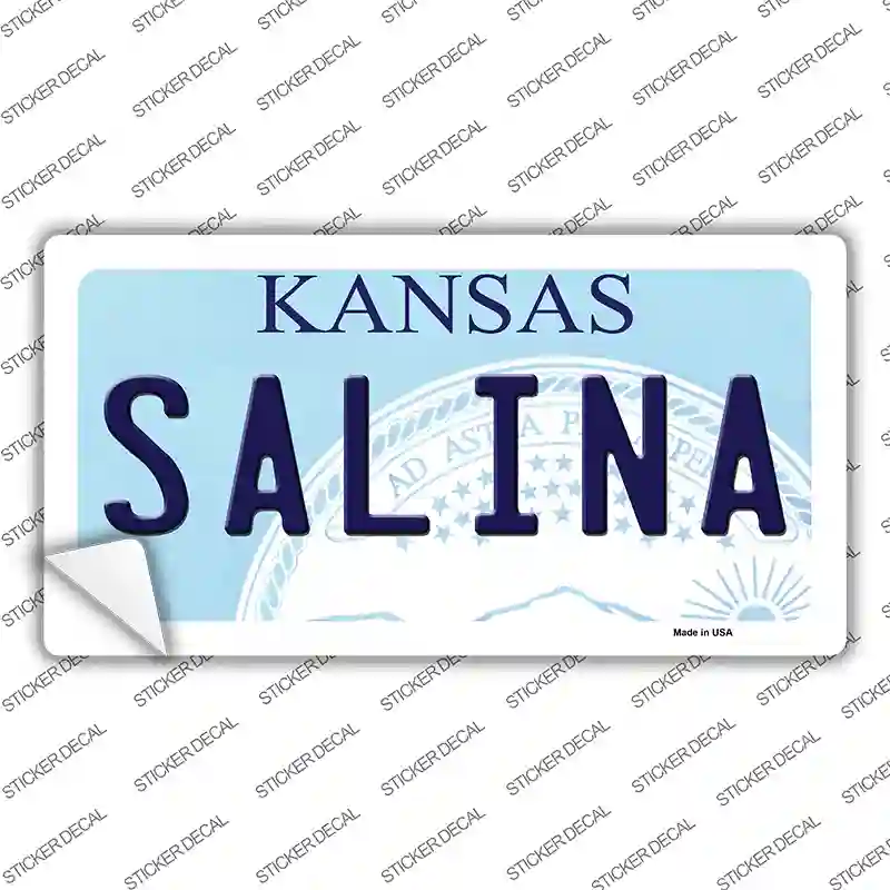 Salina Kansas Novelty Sticker Decal