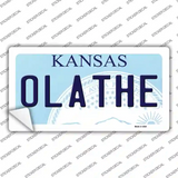 Olathe Kansas Novelty Sticker Decal