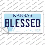 Blessed Kansas Novelty Sticker Decal