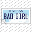 Bad Girl Kansas Novelty Sticker Decal