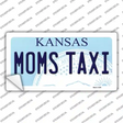 Moms Taxi Kansas Novelty Sticker Decal