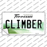 Climber Tennessee Novelty Sticker Decal