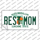 Best Mom Florida Novelty Sticker Decal