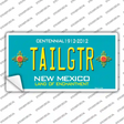 Tailgtr New Mexico Novelty Sticker Decal