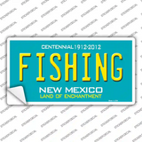 Fishing New Mexico Novelty Sticker Decal