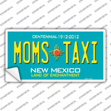 Moms Taxi New Mexico Novelty Sticker Decal