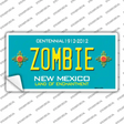 Zombie New Mexico Novelty Sticker Decal
