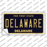 Delaware Novelty Sticker Decal