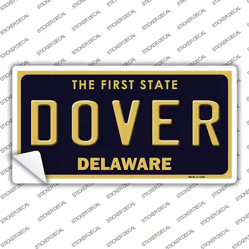 Dover Delaware Novelty Sticker Decal