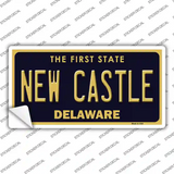 New Castle Delaware Novelty Sticker Decal