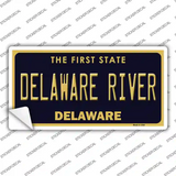 Delaware River Delaware Novelty Sticker Decal
