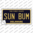 Sun Bum Delaware Novelty Sticker Decal