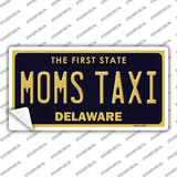 Moms Taxi Delaware Novelty Sticker Decal