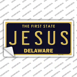 Jesus Delaware Novelty Sticker Decal