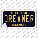Dreamer Delaware Novelty Sticker Decal