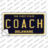 Coach Delaware Novelty Sticker Decal