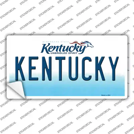 Kentucky Novelty Sticker Decal