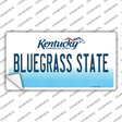 Bluegrass State Kentucky Novelty Sticker Decal