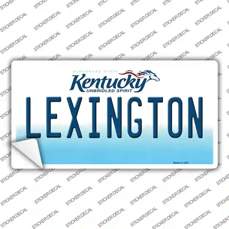 Lexington Kentucky Novelty Sticker Decal