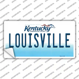 Louisville Kentucky Novelty Sticker Decal