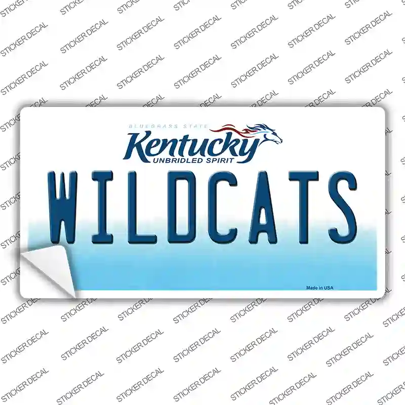 Wildcats Kentucky Novelty Sticker Decal