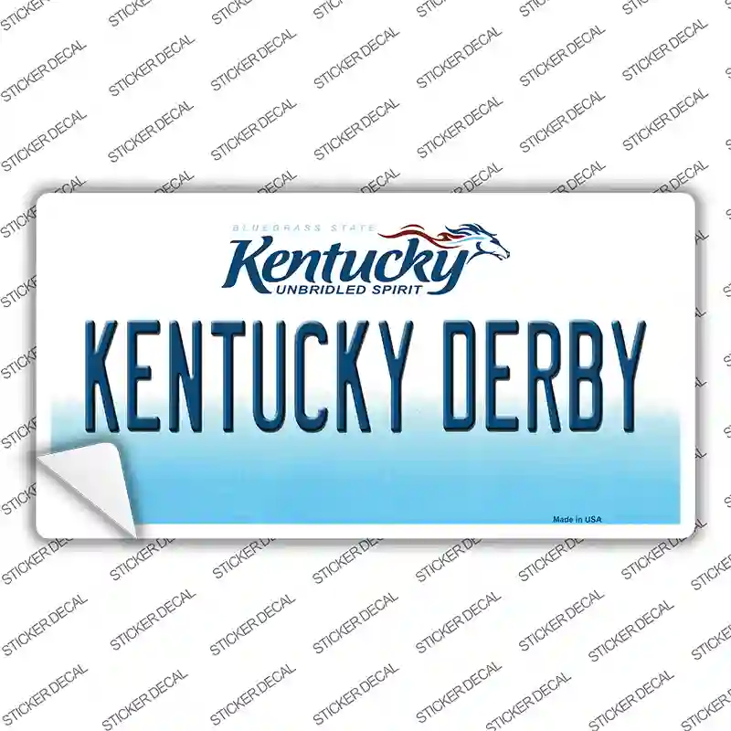Kentucky Derby Kentucky Novelty Sticker Decal